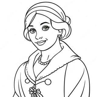 Pagina De Colorat Anastasia 124561-58702