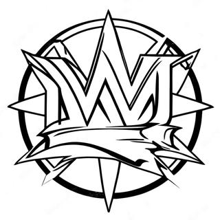Desen De Colorat Cu Logo Ul Wwe 124742-58850