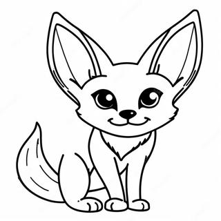 Pagini De Colorat Cu Vulpea Fennec 125023-59062