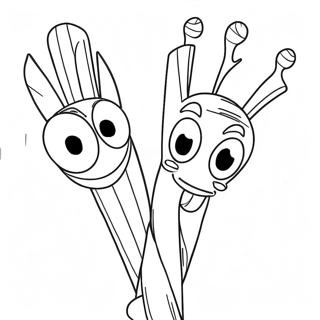 Pagina De Colorat Cu Forky 125256-59243
