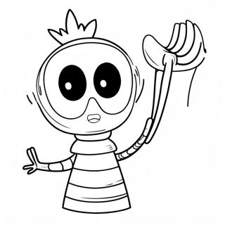 Pagina De Colorat Cu Forky 125256-59244