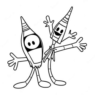 Pagina De Colorat Cu Forky Intr O Aventura Colorata 125258-59250