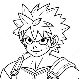 Bakugo Desene De Colorat