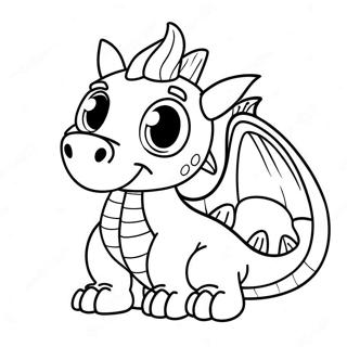 Dragon De Foc Dragut Pagina De Colorat 125541-59475
