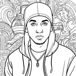 Pagini De Colorat Cu Eminem Desene De Colorat