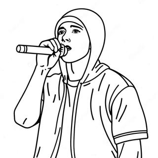 Pagini De Colorat Cu Eminem In Concert 125800 59675