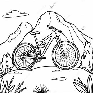 Mountain Bike Desene De Colorat