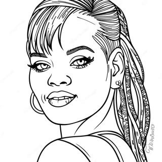 Rihanna Desene De Colorat