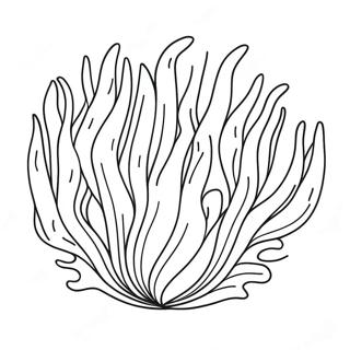 Pagina De Colorat Cu Alge Marine 126390-60122