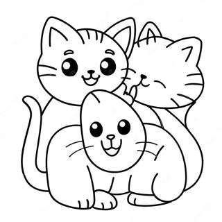 Pagini De Colorat Cu Pui Adorabili Jucandu Se 127271-60813