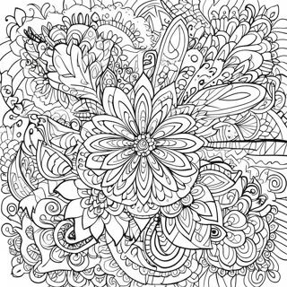 Mandala De Ou De Paste Complex Colorat 127449-60946