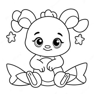 Pagina De Colorat Cu Personaje Bebeluse Disney Adorabile 127554-61032