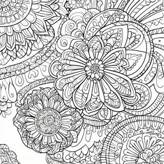 Pagini De Colorat Cu Mandale Crosetate Complicate 128071 61568