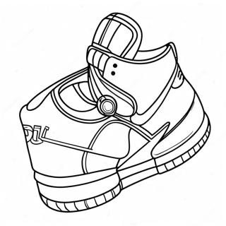 Nike Dunks Desene De Colorat