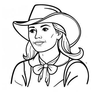 Pagini De Colorat Cu Femeia Pionier Curajoasa 128300 61740