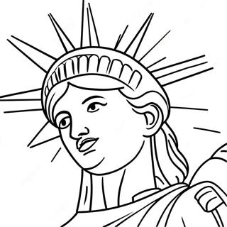Pagini De Colorat Cu Statuia Libertatii 128323-61752