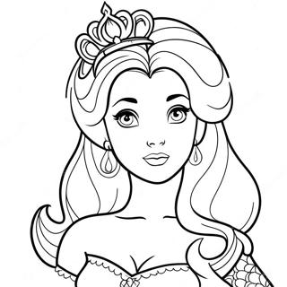 Prințesa Disney Tatuată Desene De Colorat