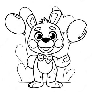 Chica Fnaf Pagini de colorat