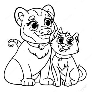 Pagina De Colorat Cu Jasmine Si Rajah Aventurosi 128741-62083