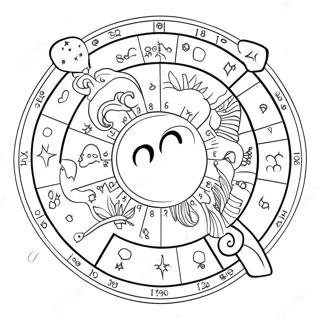 Pagini De Colorat Cu Horoscopul Mistic 128845-62163