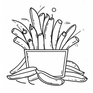 Pagini De Colorat Cu Cartofi Prajiti Picante 129125 62384