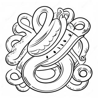 Cartofi Prăjiți Pagini de colorat