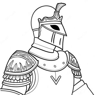 Pagini De Colorat Cu Cavalerul Regal 129151 62407