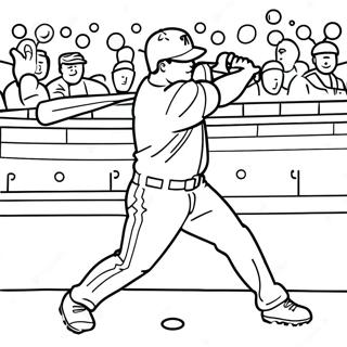 Mike Trout Pagini de colorat