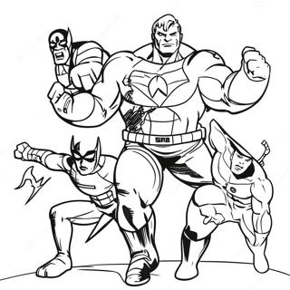 Pagini De Colorat Marvel 129762-62870