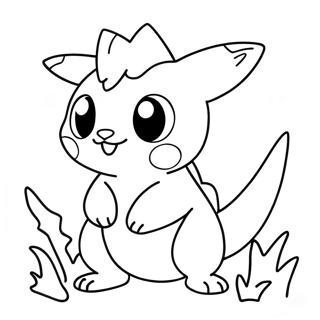 Pokemon De Start Desene De Colorat