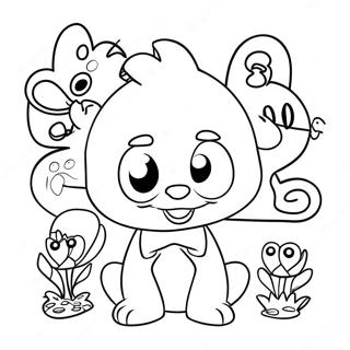 Sebastian Cu Prietenii Pagina De Colorat 130612-63541