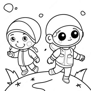 Oameni Mici Aventurosi Pagina De Colorat 130715-63618