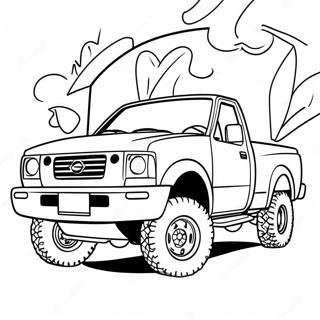 Nissan Camion Pagina De Colorat 130741-63643