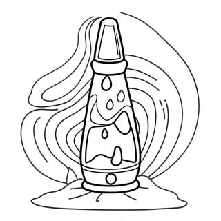 Pagini De Colorat Cu Lampa Cu Lava Invartitoare 130871-63746