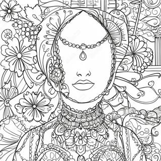 Pagini De Colorat Cu Manechin Vintage 131156 63962