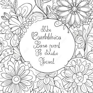 Desen De Colorat Cu Versete Biblice Fanteziste 131282-64055