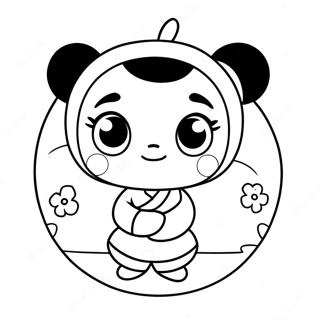 Pucca Desene De Colorat