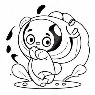 Pagina De Colorat Cu Pucca Jucausa Si Garu 131436-64180