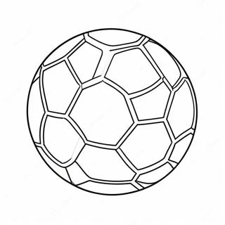 Pagini De Colorat Cu O Minge De Fotbal In Aer 13148 2879