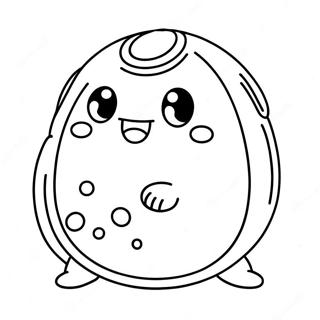 Tamagotchi Desene De Colorat