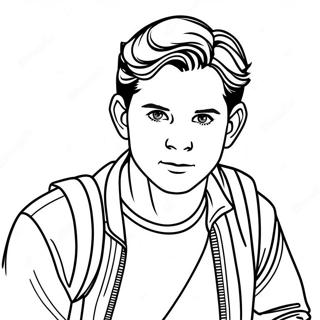 Tom Holland Desene De Colorat