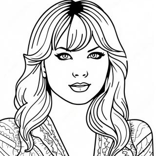 Taylor Swift Midnights Desene De Colorat