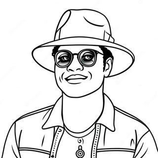 Bruno Mars Desene De Colorat