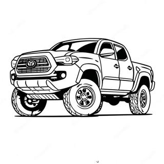 Desen De Colorat Cu Toyota Tacoma 132744-65186