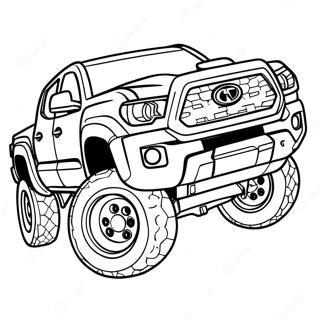 Desen De Colorat Cu Toyota Tacoma 132744-65188