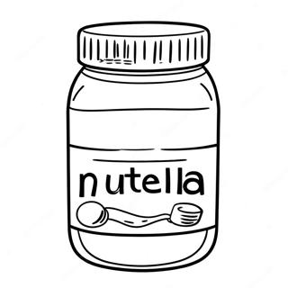 Nutella Desene De Colorat