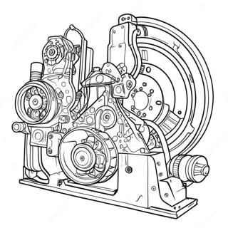 Inginerie Desene De Colorat