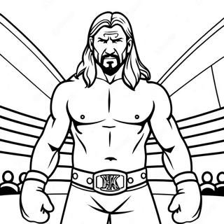 Triple H In Ring Pagina De Colorat 134038-66200