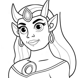 She Ra Desene De Colorat