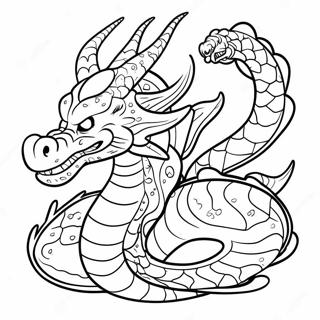 Pagini De Colorat Cu Shenron Puternic Avand Ochi Stralucitori 134780-66777